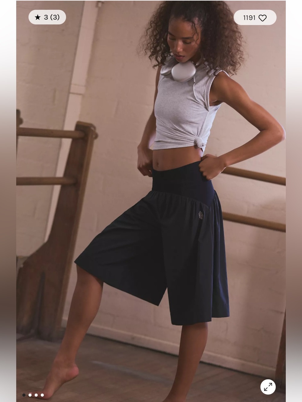 NWT Free People Movement Carpe Diem Capris